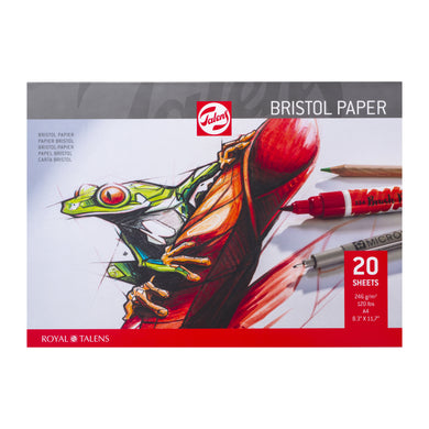 Talens Bristol Paper Pad A4, 246 g, 20 sheets