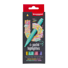 Load image into Gallery viewer, Bruynzeel Highlighter Set - Pastel 4pk
