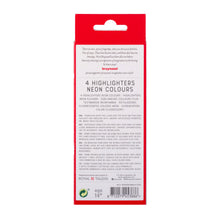 Load image into Gallery viewer, Bruynzeel Highlighter Set - Neon 4pk