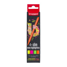 Load image into Gallery viewer, Bruynzeel Highlighter Set - Slim 4pk