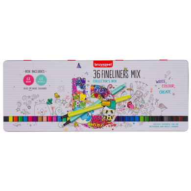 Bruynzeel Fineliner Set - 36 Colors