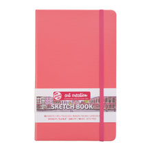Load image into Gallery viewer, Talens Art Creation Sketchbook Coral Red | 13 x 21 cm, 140 g, 80 sheets