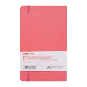 Talens Art Creation Sketchbook Coral Red | 13 x 21 cm, 140 g, 80 sheets