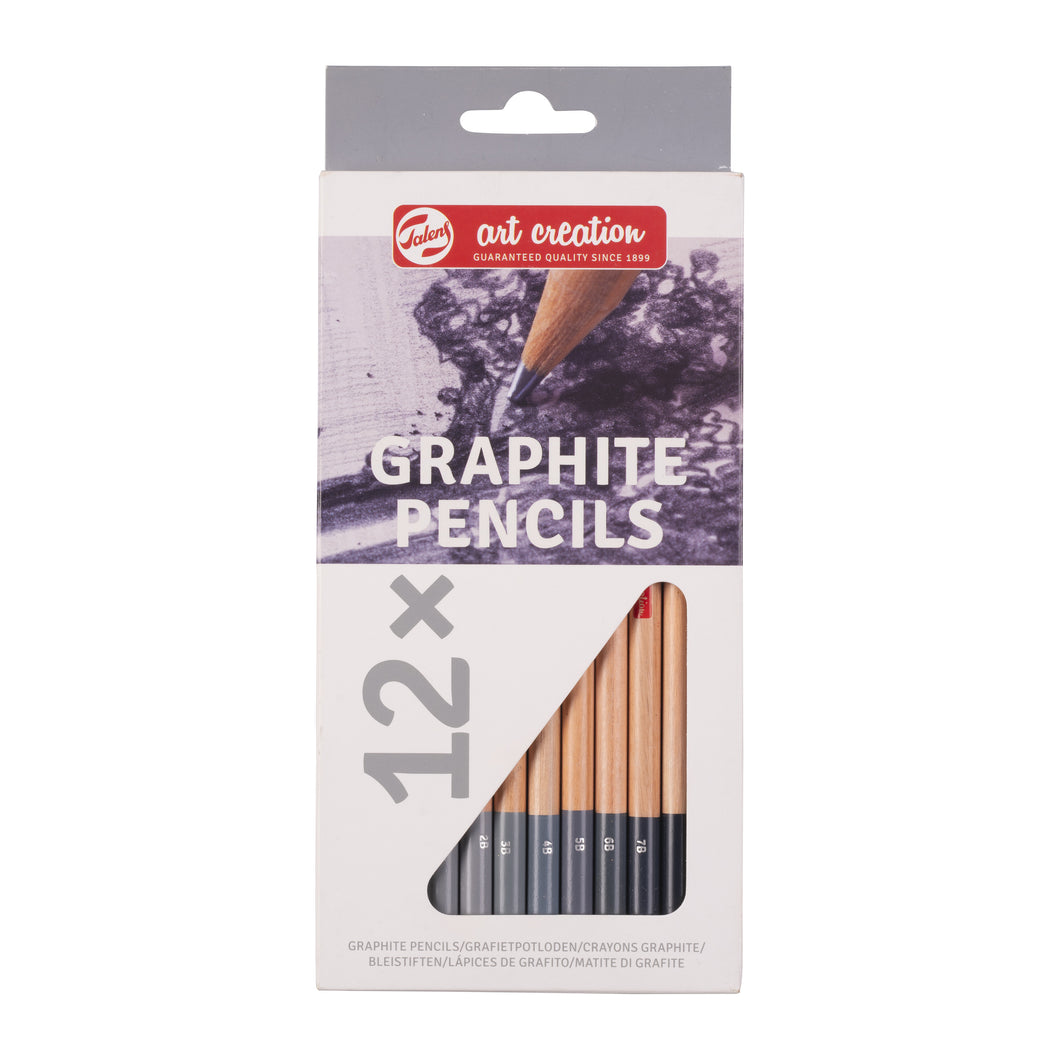 Talens Art Creation Graphite Pencil Set - 12 Pieces