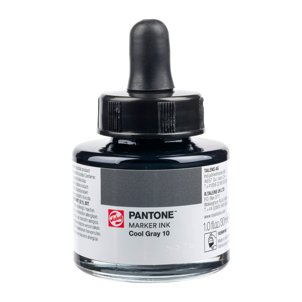 Talens | Pantone Marker Ink Cool Gray 10 30ml
