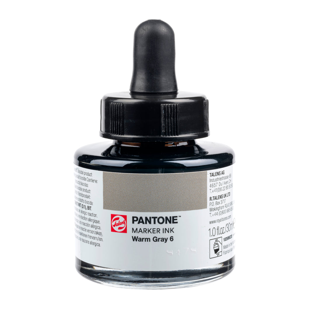 Talens | Pantone Marker Ink Warm Gray 6 30ml