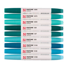Load image into Gallery viewer, Talens | Pantone Marker Set 9x - Blue Green