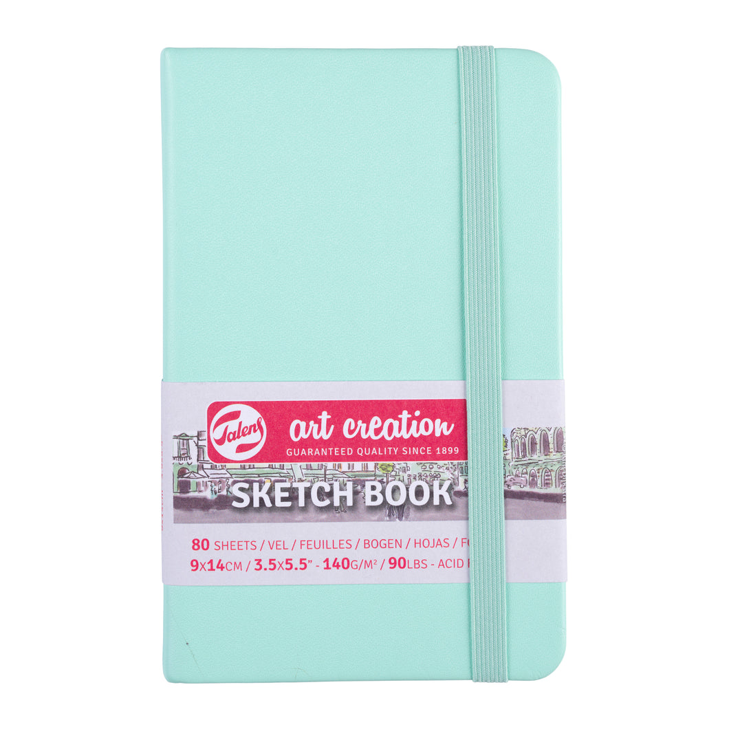 Talens Art Creation Sketchbook Fresh Mint | 9 x 14 cm, 140 g, 80 sheets