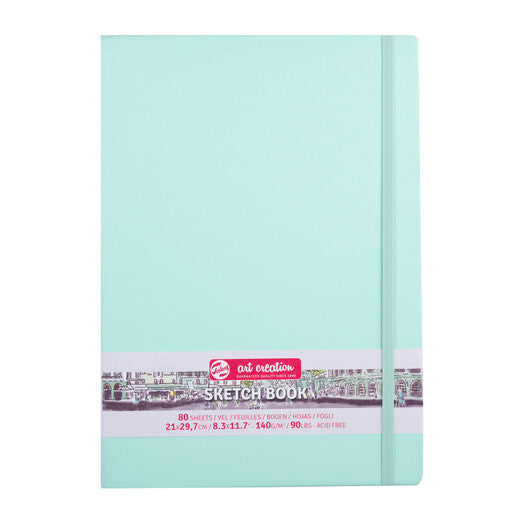 Talens Art Creation Sketchbook Fresh Mint | 21 x 29.7 cm, 140 g, 80 sheets