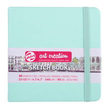 Load image into Gallery viewer, Talens Art Creation Sketchbook Fresh Mint | 12 x 12 cm, 140 g, 80 sheets