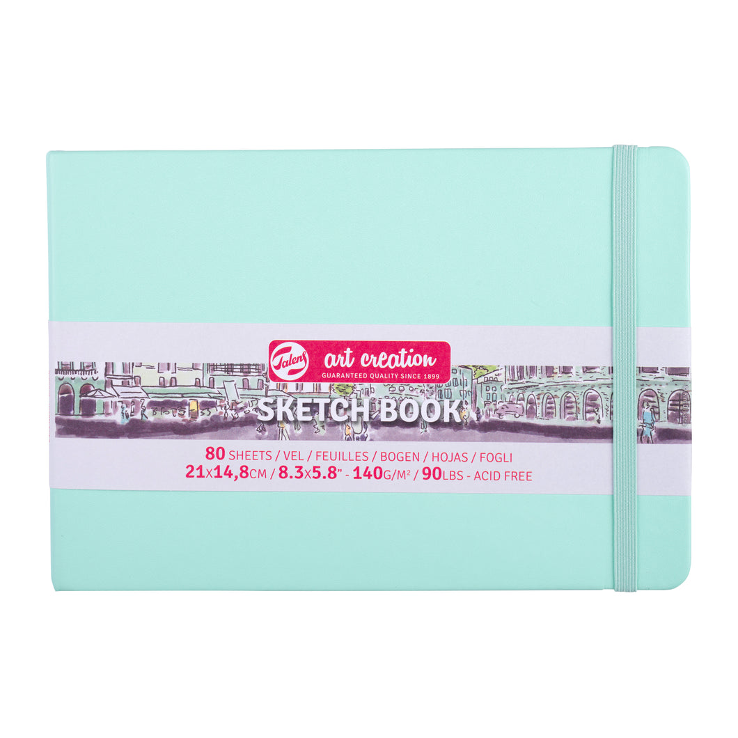 Talens Art Creation Sketchbook Fresh Mint | 21 x 14.8 cm, 140 g, 80 sheets
