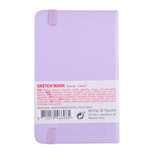 Load image into Gallery viewer, Talens Art Creation Sketchbook Pastel Violet | 9 x 14 cm, 140 g, 80 sheets