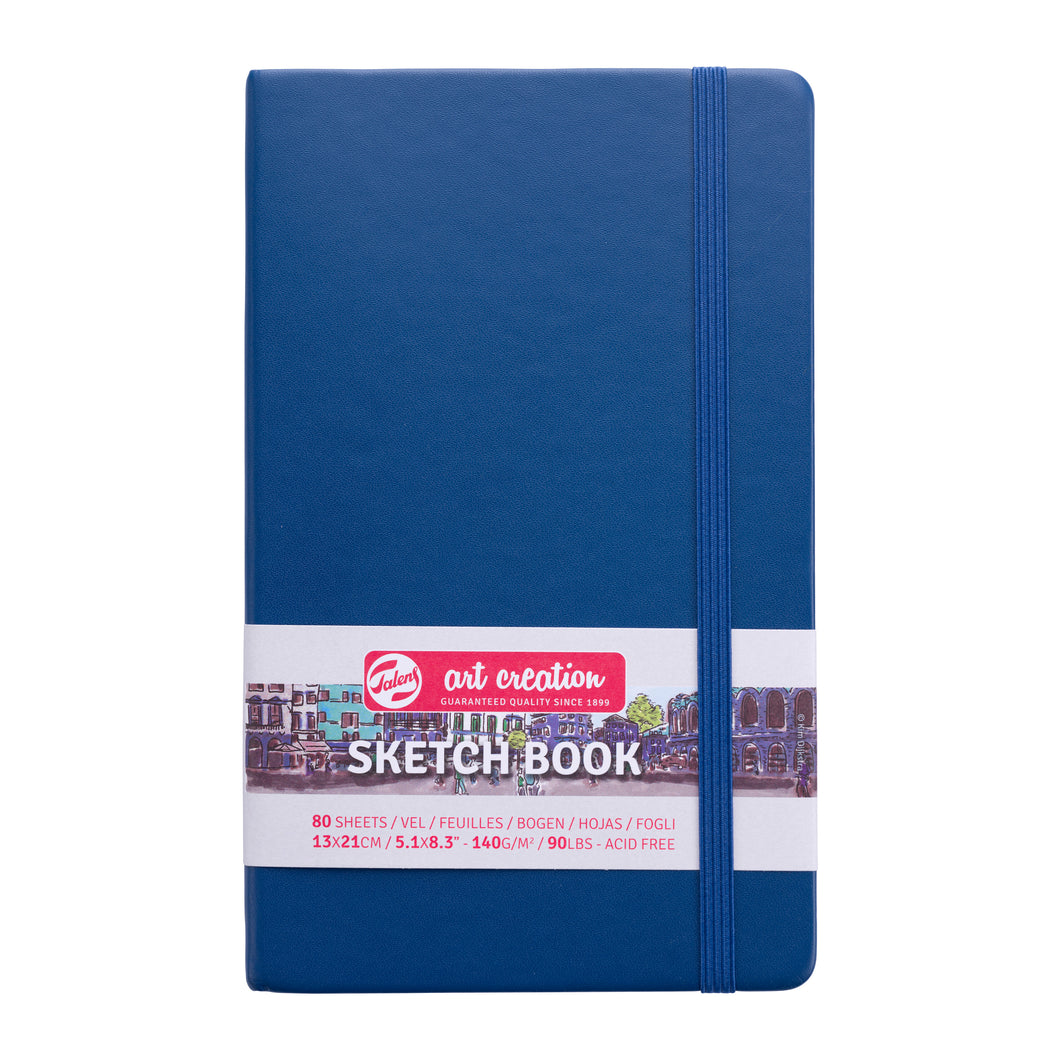 Talens Art Creation Sketchbook Navy Blue | 13 x 21 cm, 140 g, 80 sheets