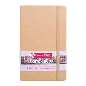 Talens Art Creation Sketchbook Kraft | 13 x 21 cm, 140 g, 80 sheets