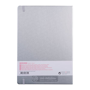 Talens Art Creation Sketchbook Silver | 21 x 29.7 cm, 140 g, 80 sheets