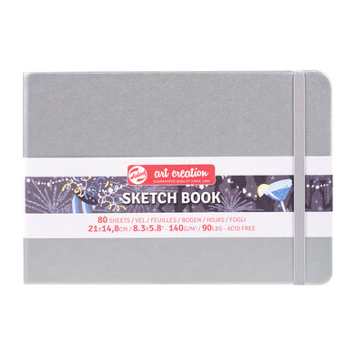 Talens Art Creation Sketchbook Silver | 21 x 14.8 cm, 140 g, 80 sheets