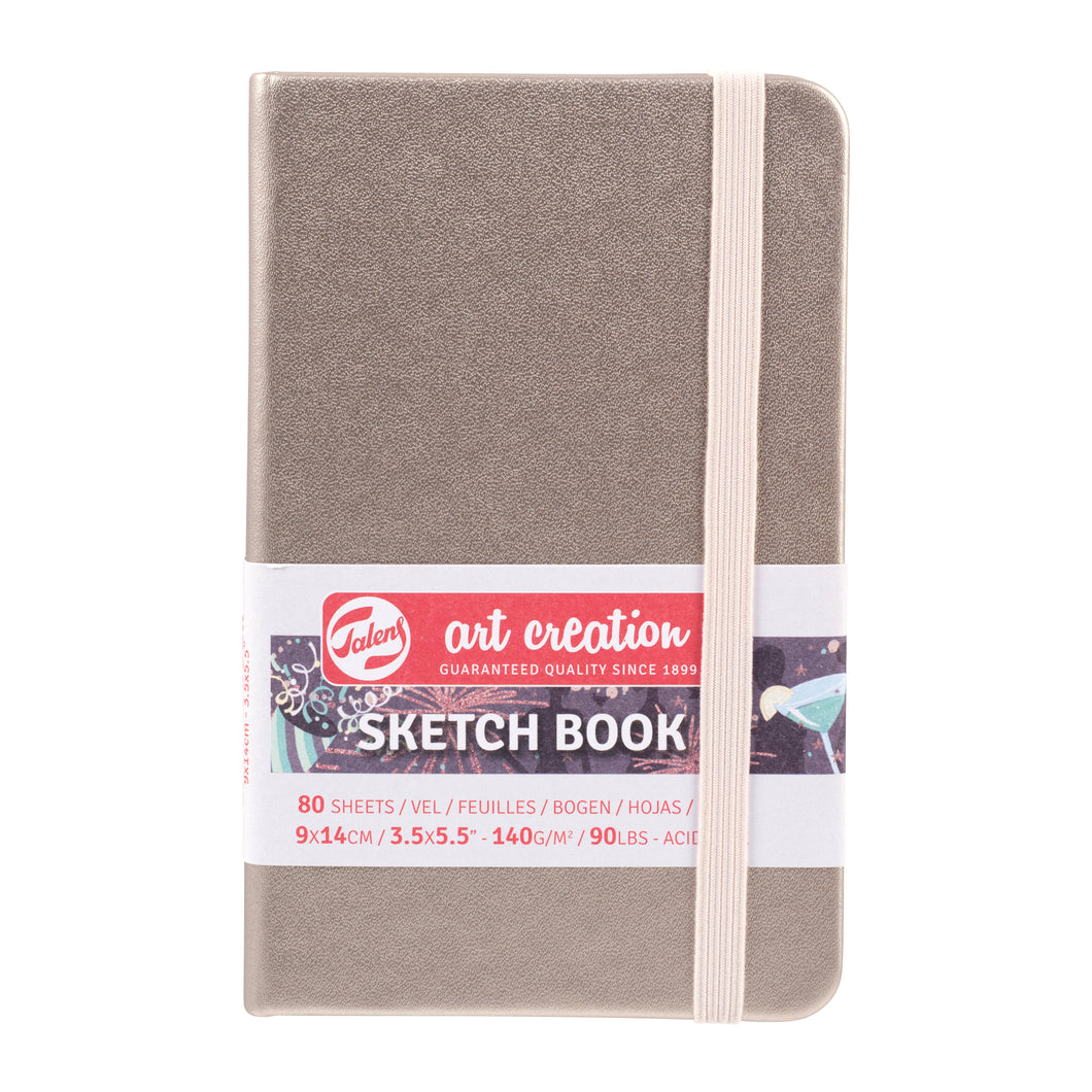 Talens Art Creation Sketchbook Pink Champagne | 9 x 14 cm, 140 g, 80 sheets