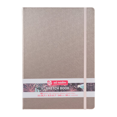 Talens Art Creation Sketchbook Pink Champagne | 21 x 29.7 cm, 140 g, 80 sheets