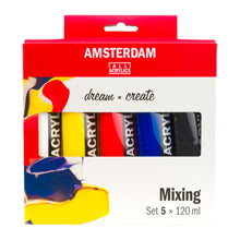 Load image into Gallery viewer, Amsterdam Standard Series Acrylic, Mixing Set 5x120ml