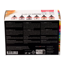 Load image into Gallery viewer, Amsterdam Acrylic Ink, Lettering Set 6x30 ml