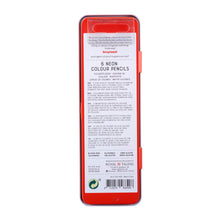 Load image into Gallery viewer, Bruynzeel Expression Color Pencil Tin - 6 Neon Shades