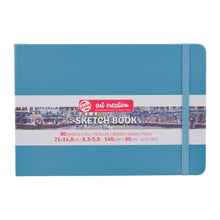 Load image into Gallery viewer, Talens Art Creation Sketchbook Lake Blue | 21 x 14.8 cm, 140 g, 80 sheets