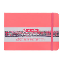 Load image into Gallery viewer, Talens Art Creation Sketchbook Coral Red | 21 x 14.8 cm, 140 g, 80 sheets