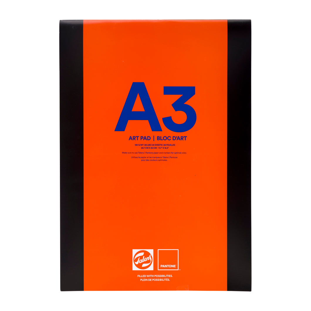 Talens | Pantone Art Pad A3 (29.7 x 42 cm / 11.7” x 16.5”), 20 Sheets