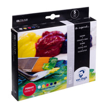 Load image into Gallery viewer, Van Gogh Oil Color Primary Mixing Set 5x40ml