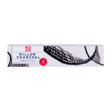 Load image into Gallery viewer, Talens Medium Charcoal Sticks 3pk
