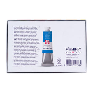 Talens Gouache Extra Fine Mixing Set 8x20ml