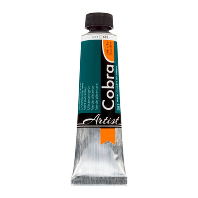 Cobra Artist Oil Color Ultramarine Green 40ml