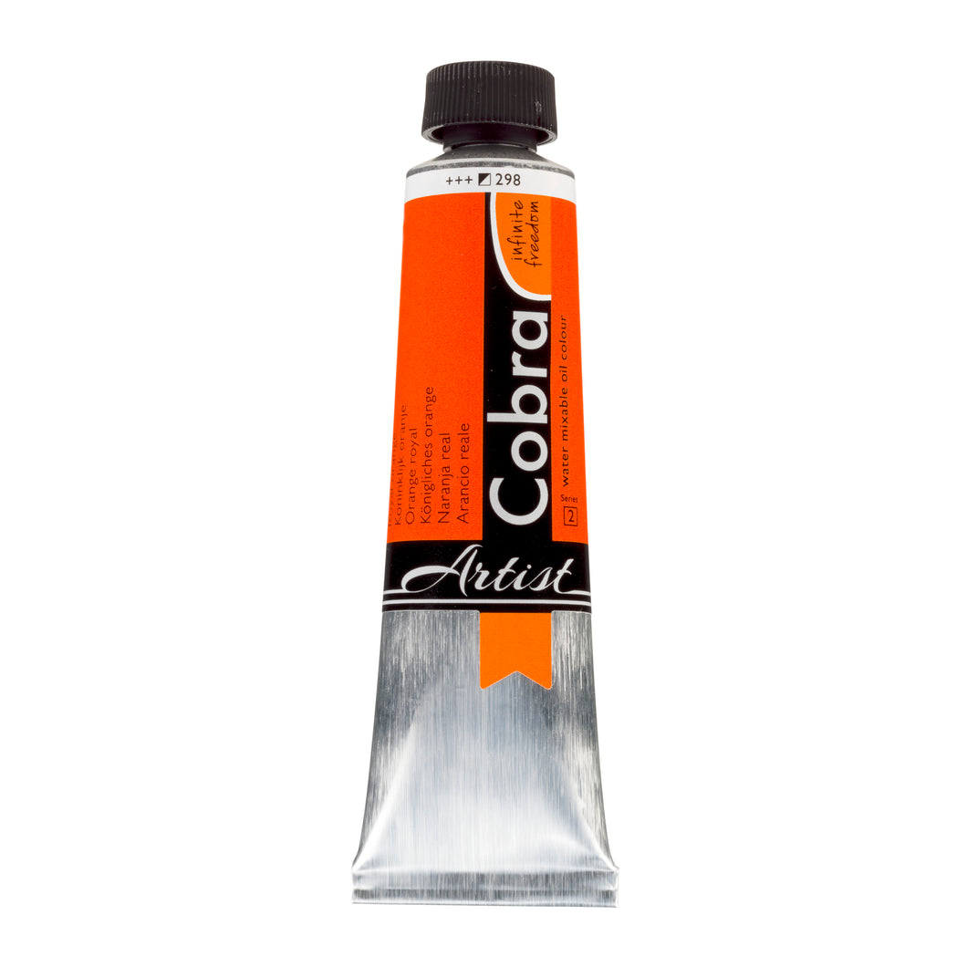Cobra Artist Oil Color Royal Orange 40ml