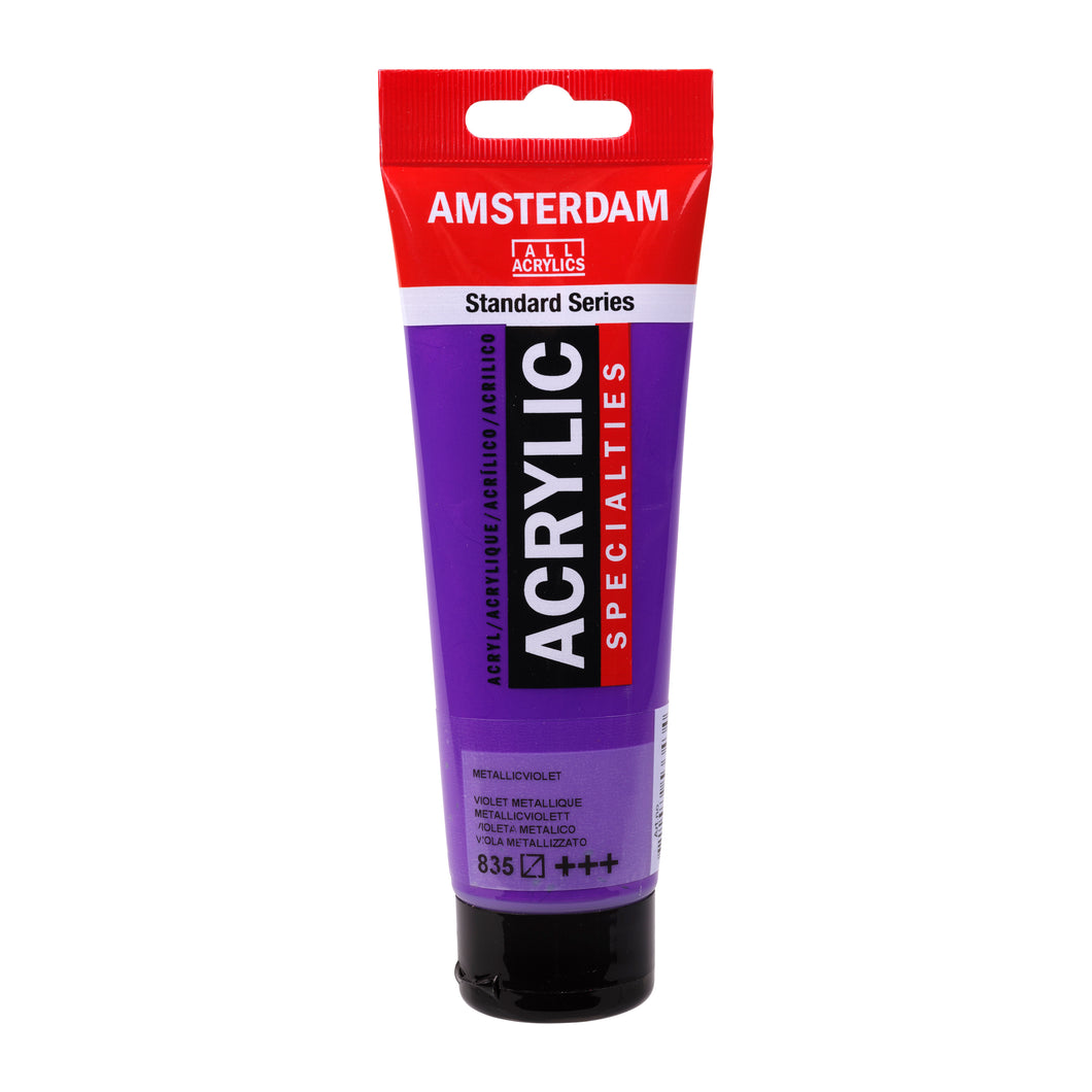 Amsterdam Standard Series Acrylic Metallic Violet 120ml