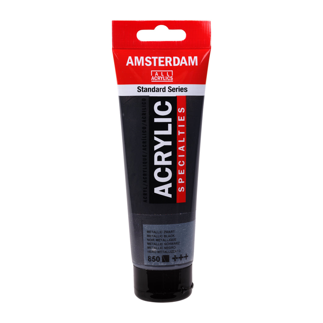 Amsterdam Standard Series Acrylic Metallic Black 120ml