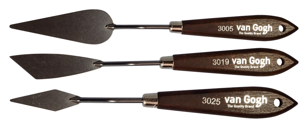 Van Gogh Painting Knife Set - 3 pieces