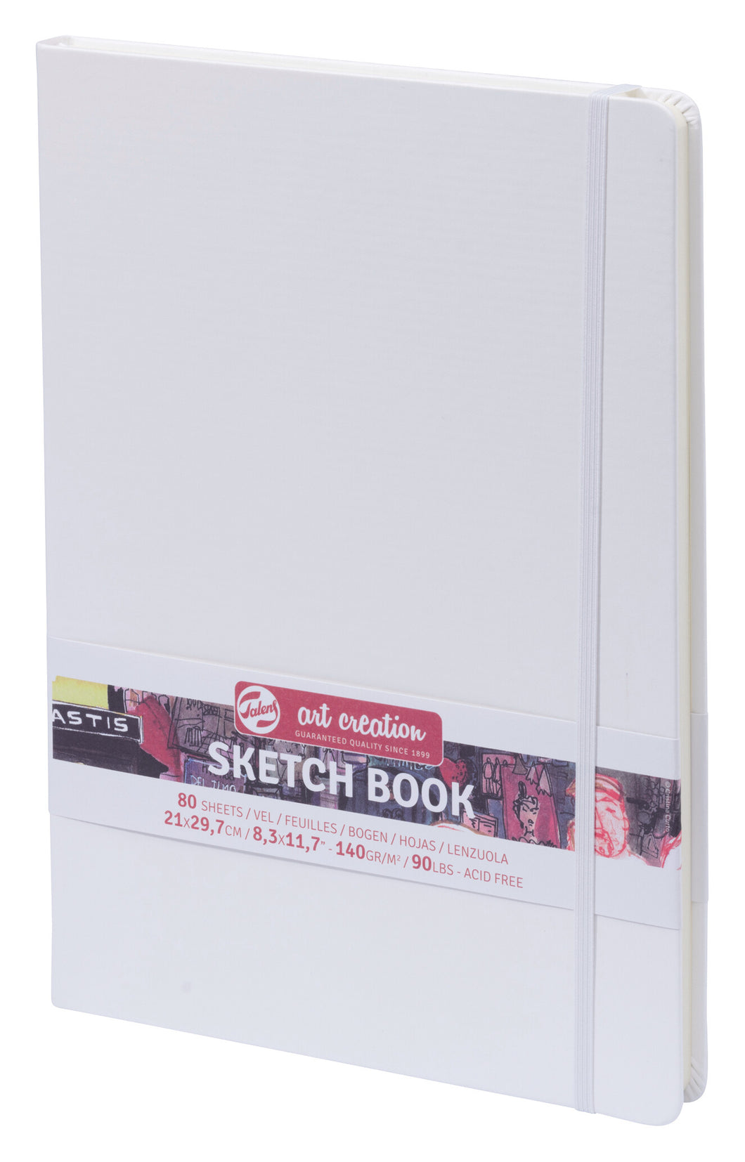 Talens Art Creation Sketchbook White | 21 x 29.7 cm, 140 g, 80 sheets