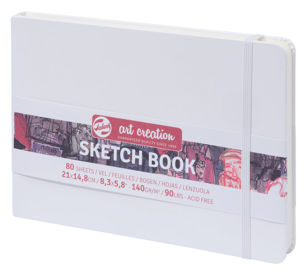 Talens Art Creation Sketchbook White | 21 x 14.8 cm, 140 g, 80 sheets