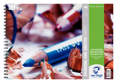 Van Gogh Drawing & Sketch Paper A3, 160 g, 40 sheets
