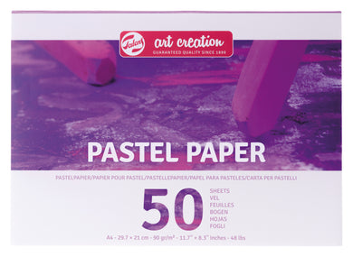 Talens Art Creation Pastel Paper Pad A4, 100 g, 50 sheets