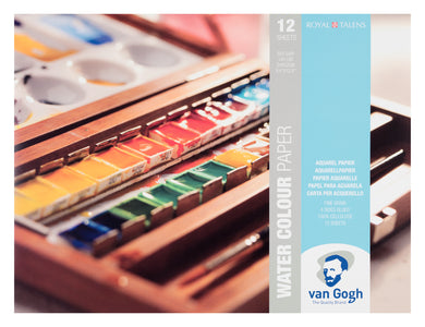 Van Gogh Watercolor Paper Block, 300 g, 12 sheets