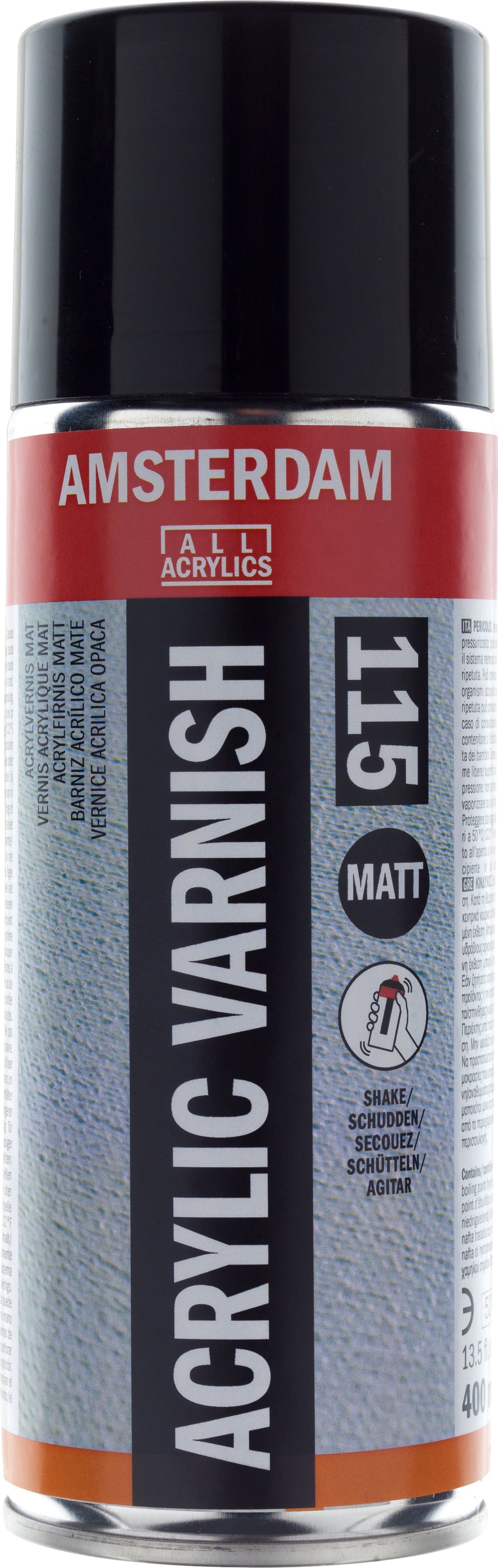 Amsterdam Acrylic Varnish Matt 115 Spray Can 400ml