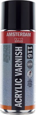 Amsterdam Acrylic Varnish Satin 116 Spray Can 400ml