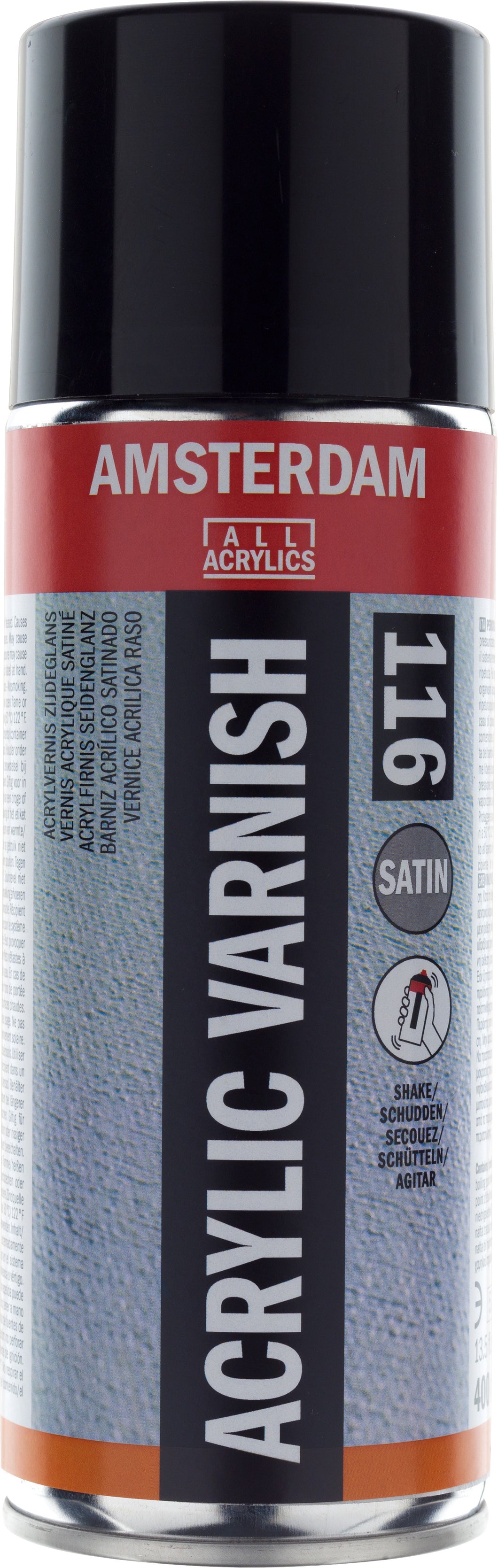 Amsterdam Acrylic Varnish Satin 116 Spray Can 400ml