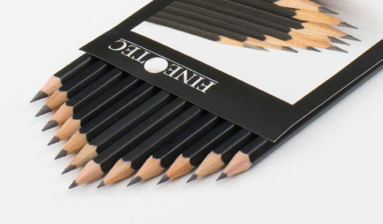 Finetec Graphite Pencil Set - 4H to 6B