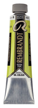 Load image into Gallery viewer, Rembrandt Oil Color Permanent Yellowish Green 40ml