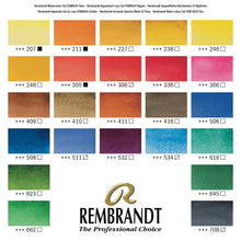 Load image into Gallery viewer, Rembrandt Professional Watercolor Paint, General Color Selection - 24 Pans