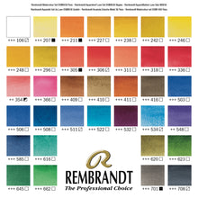 Load image into Gallery viewer, Rembrandt Professional Watercolor Paint, General Color Selection - 36 Pans