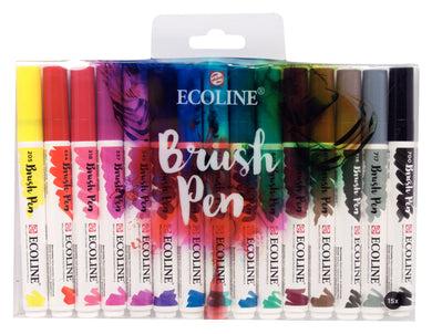 Ecoline Brush Pen Set of 15