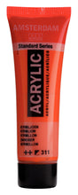 Load image into Gallery viewer, Amsterdam Standard Series Acrylic Vermilion 20ml